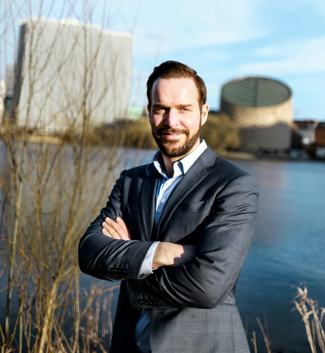 Portrait of a Finnish male TV producer