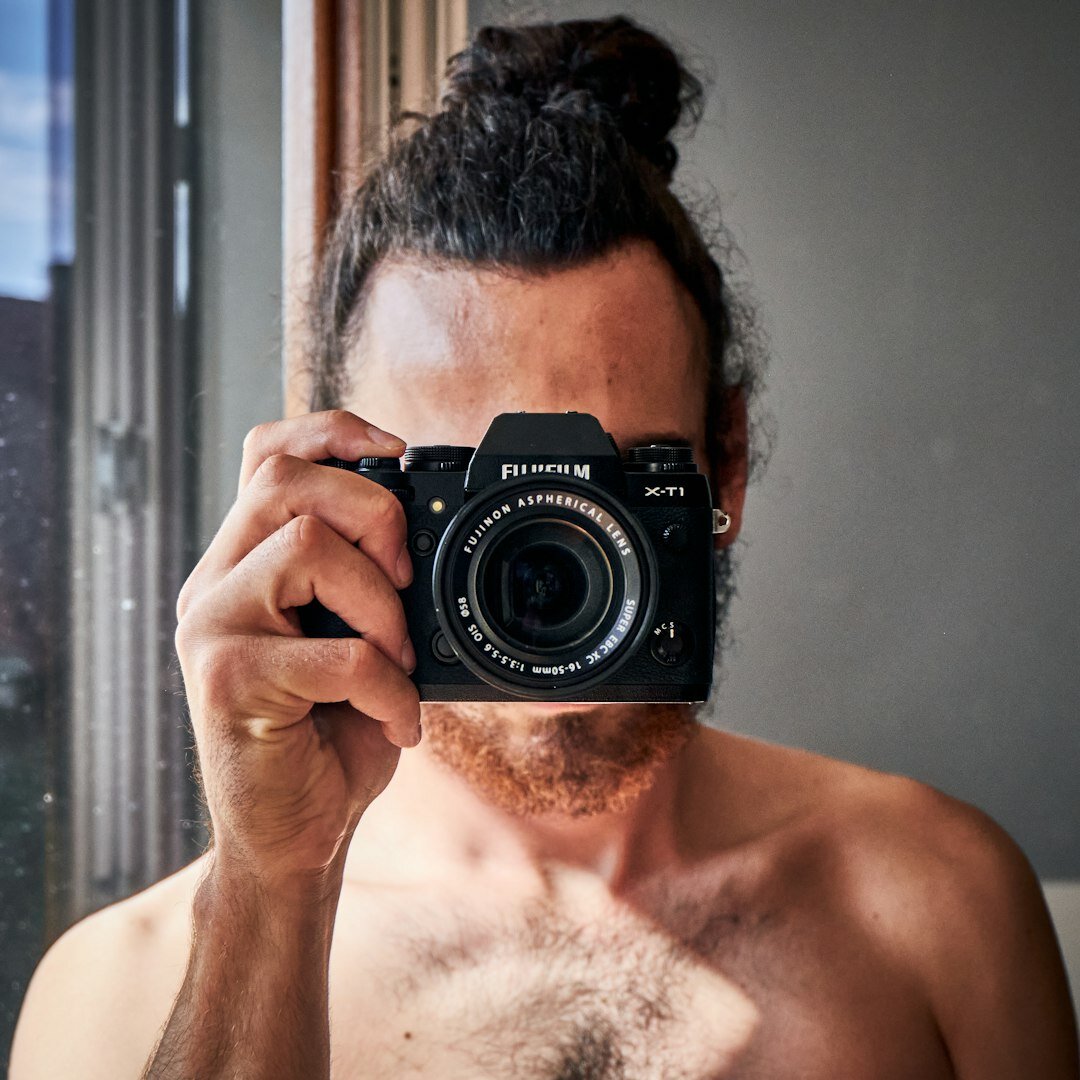 Portrait of a Finnish male video editor