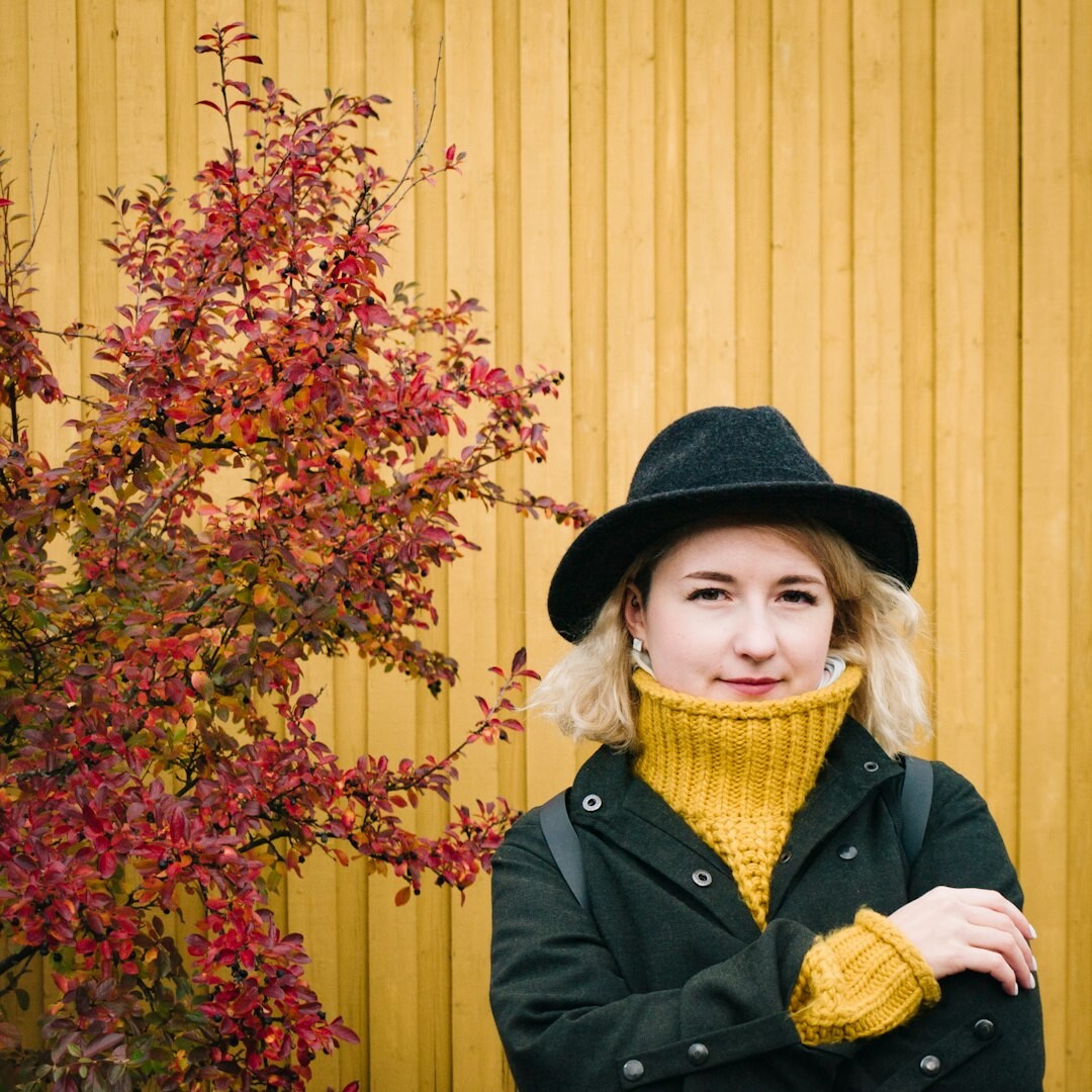 Portrait of a Finnish female camera director